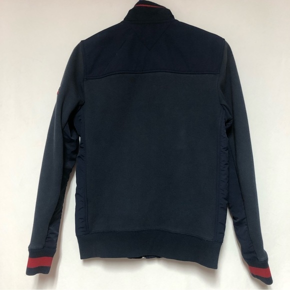 Tommy Hilfiger Full Zip Jacket Medium Blue & Red Size XS - Picture 3 of 15